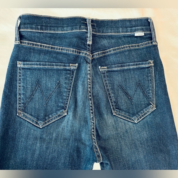 MOTHER Jeans SZ25 High Waisted Double Rider Skimp - Picture 3 of 13